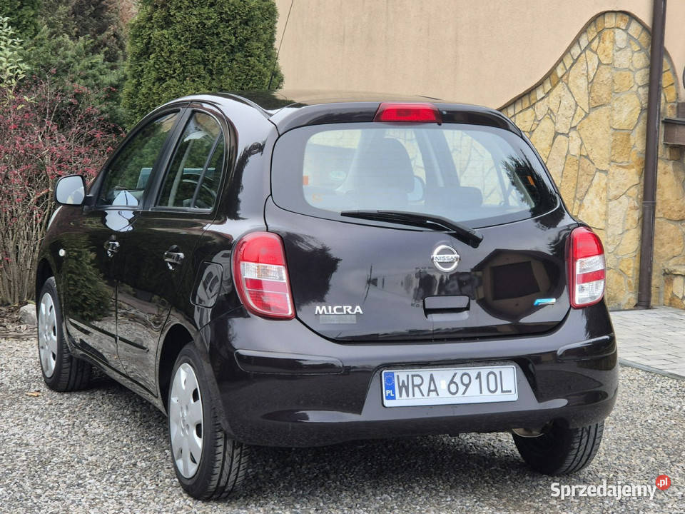 Nissan Micra 2012r Mały Przebieg K13 20102016 kurtyny powietrzne