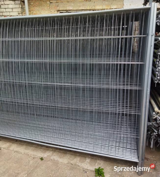 Panel ogrodzenia tymczasowego 350x200 dostępne metal Szczecin
