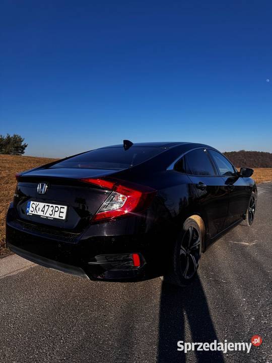 Honda Civic x 15t sedan salon polska ASO bezwypa światła LED Kraków