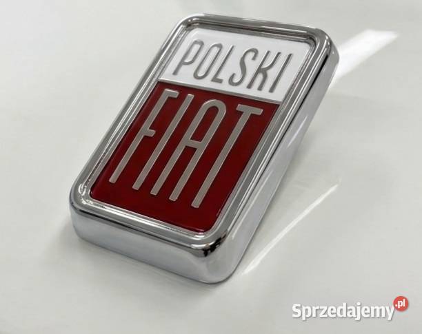 Emblemat Polski Fiat do Fiata 126p Rok produkcji 1973 Kraków sprzedam