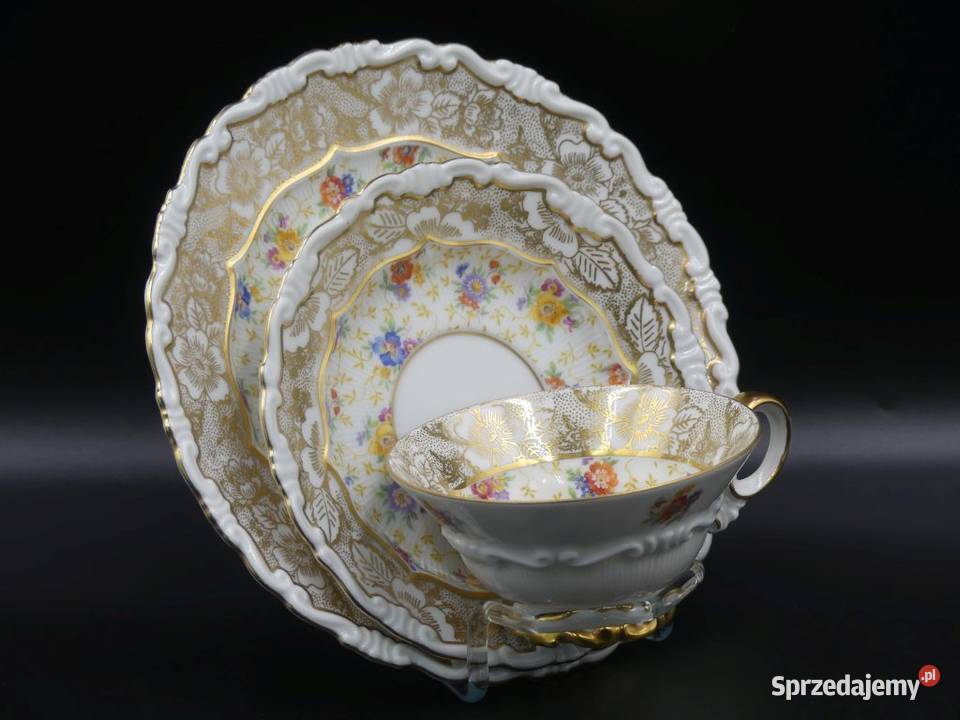 Komplet śniadaniowy Sorau Żary stan witrynowy Poznań sprzedam