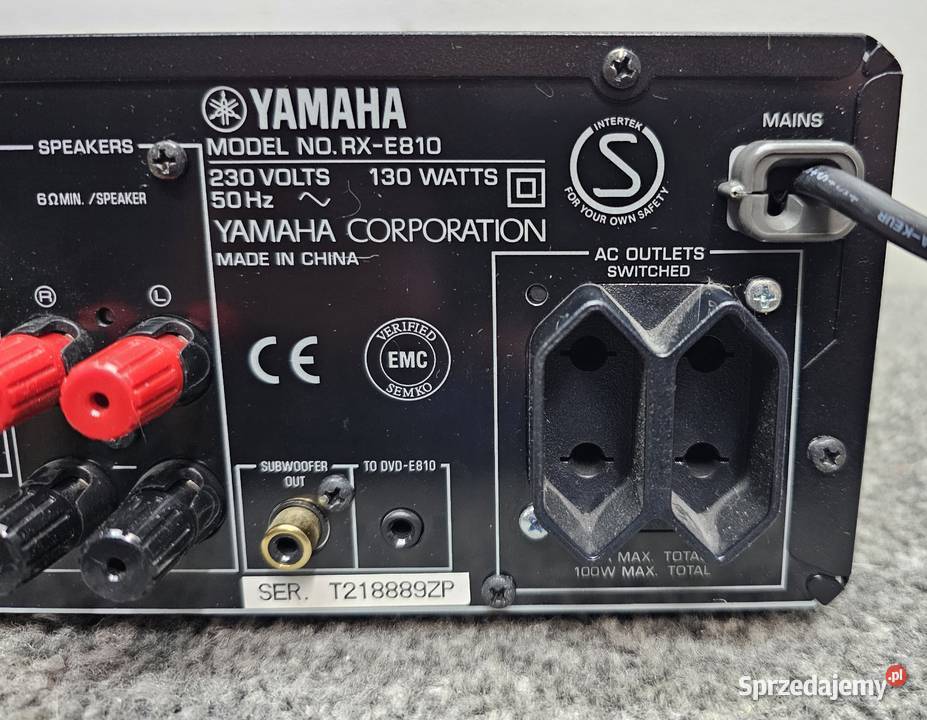 Wzmacniacz Amplituner stereo Yamaha RXE810 Amplitunery Kraków