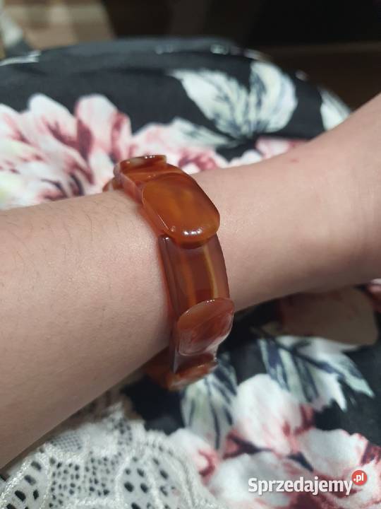 Bransoletka Z Kamieniami Naturalny Agat w Opole