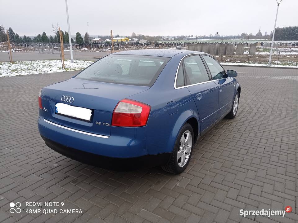Audi a4 b6 19 TDI 130 2002 Sedan radio lubelskie Świdnik sprzedam