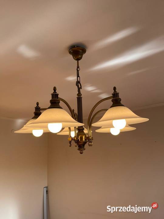 Żyrandol Lampa sufitowa 5 ramienna