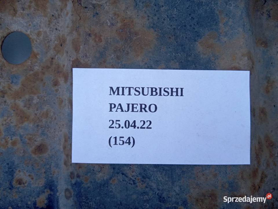 OSŁONA POD SILNIK DOLNA MITSUBISHI PAJERO SPORT Nowy Tomyśl