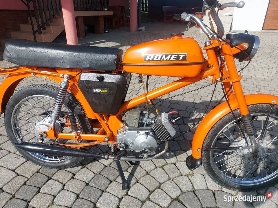 Romet ogar 205 zarejestrowany oplacony