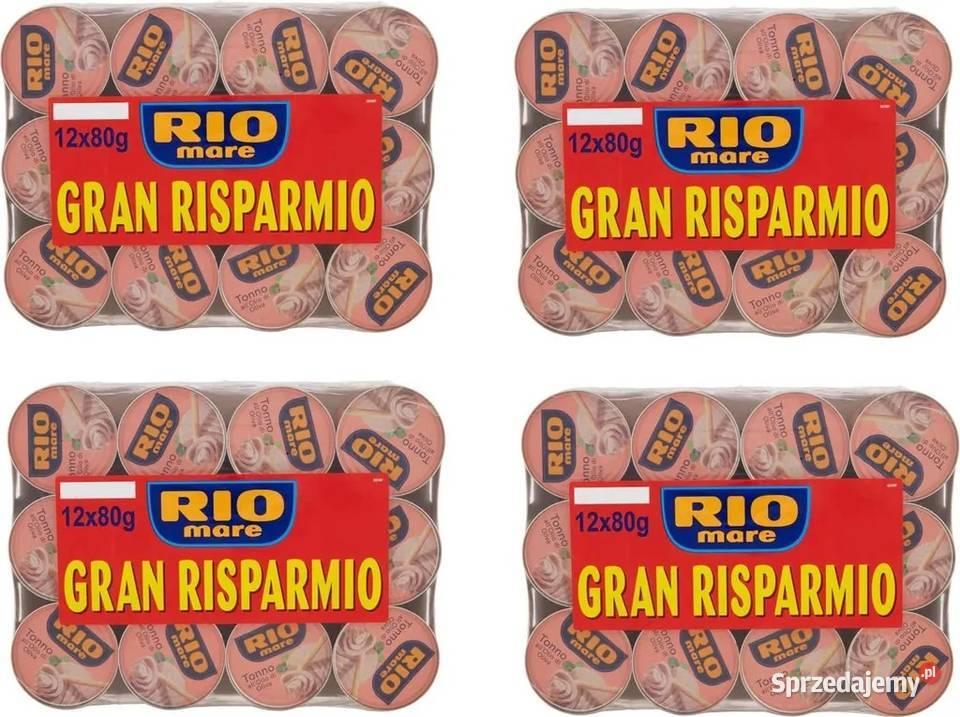 48x Rio Mare Tonno allOlio di Oliva Tuńczyk w dolnośląskie Świdnica