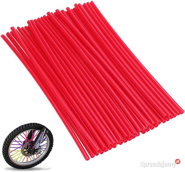 OZDOBNE NAKŁADKI NA SZPRYCHY ROWERU MOTOCYKLA 72 Mysłowice sprzedam