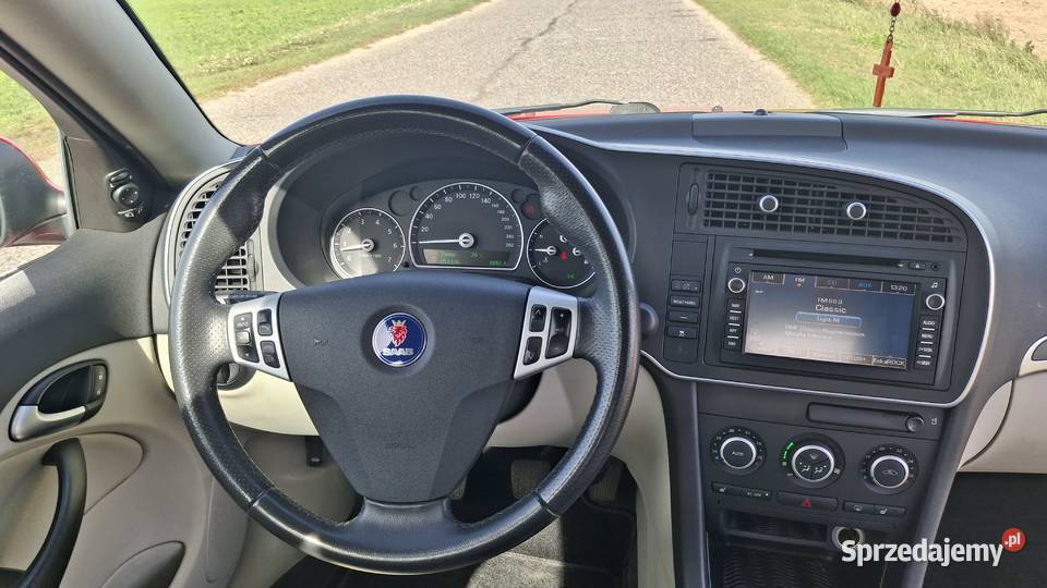 Saab 93 28 V6T Aero manual półlift szwajcar 9-3 mazowieckie Konstancin-Jeziorna