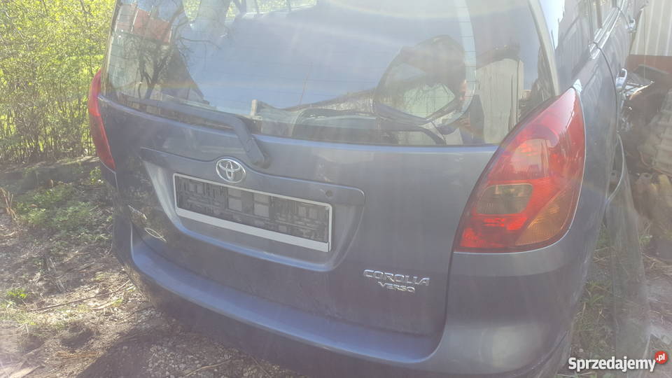 Corolla Verso 2003 części Sławno