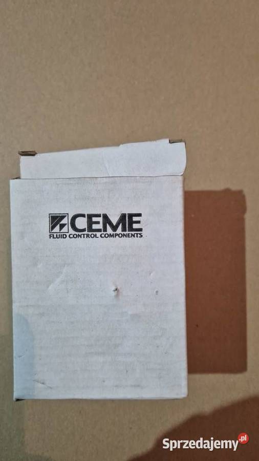 Zawór elektromagnetyczny CEME 9314 12 G NC EPDM Radom