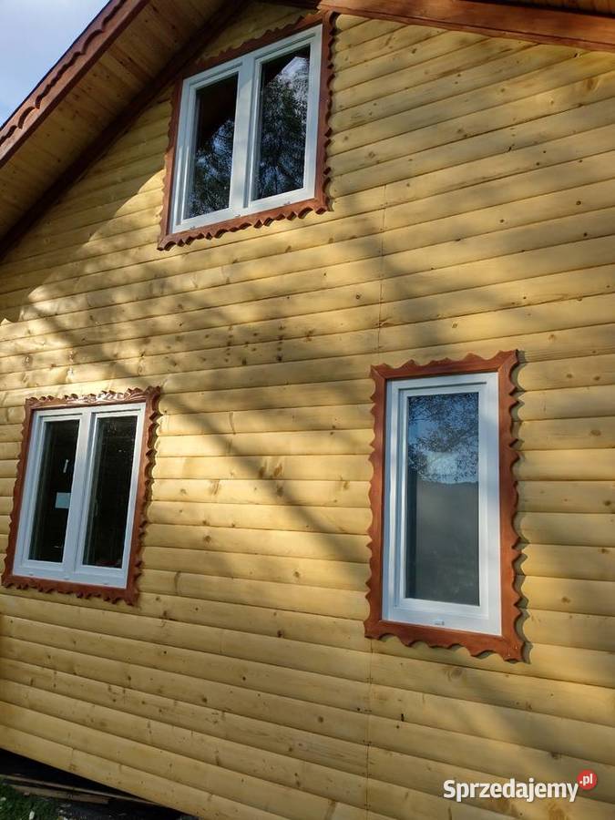 elewacje drewniane ocieplanie wełna Ściany i elewacje Bircza