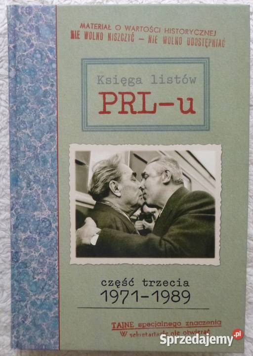 Księga listów PRLu cz 13 ISBN 8389642719 Warszawa