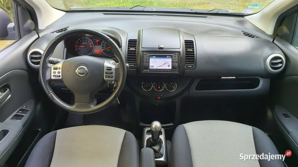 Nissan Note 16 16v 110 NAVI Tempomat Climatronic gniazdo AUX Chmielnik