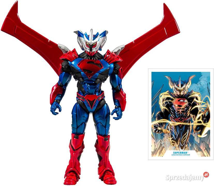 Duża Figurka SUPERMAN UNCHAINED DC Multiverse 18 12 lat+ Mogilany