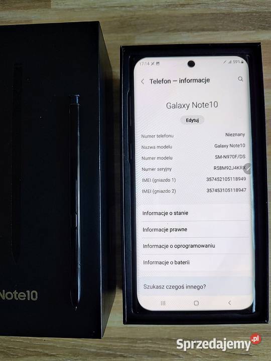 Samsung Galaxy note 10 8256gb dolnośląskie Lubin