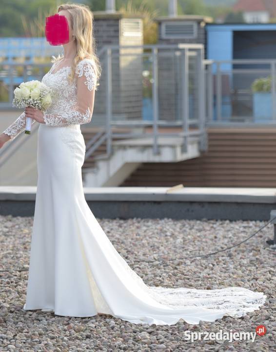 Suknia ślubna rybka Syrena małopolskie Stary Sącz