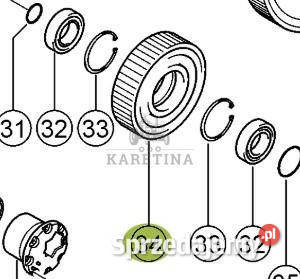 Claas Lexion 740 750 760 Koło Czołowe Przekładni Jastrzębniki