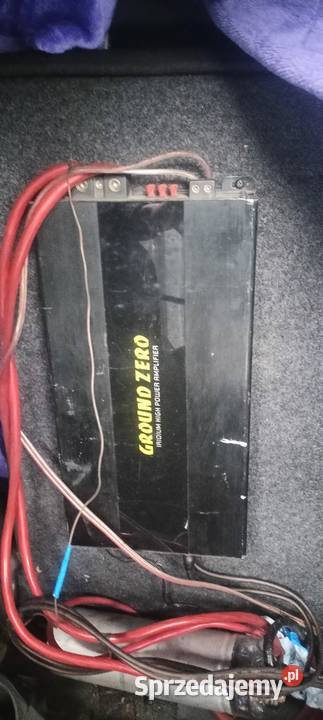 Ground zero 1230spl wzmacniacz gziw 1200d skrzynie basowe i tuby Bytów sprzedam