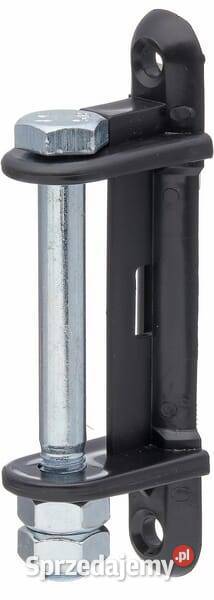 Izolator przykręcany do taśmy czarny AKO 44347 Kamionna