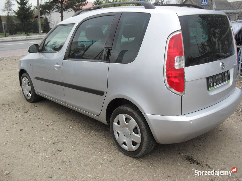 Skoda Roomster 1416V Klima Elektryka kurtyny powietrzne Kutno