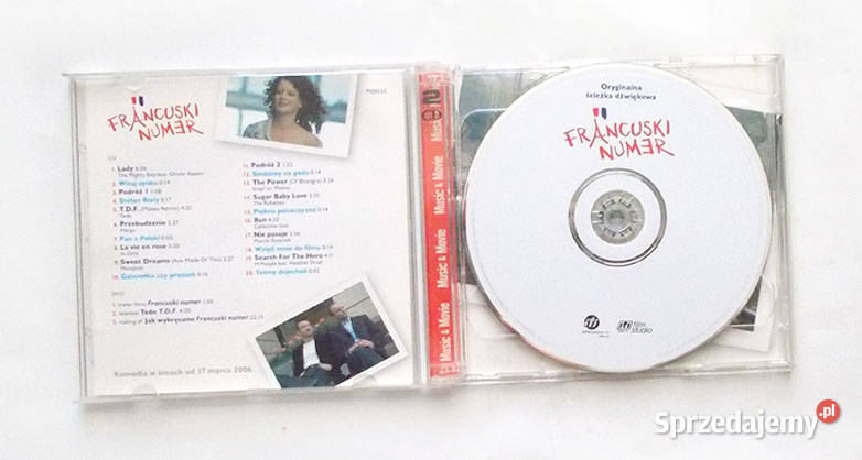 muzyka płyta Francuski Numermuzyka do filmu Szczecin