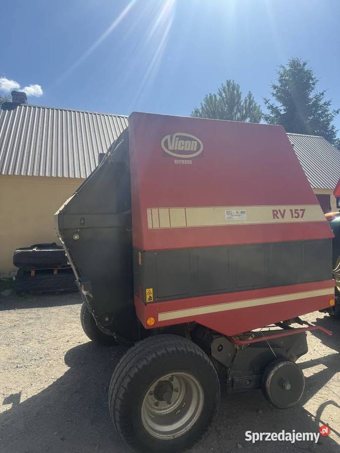 Prasa Vicon RV157 nieuszkodzony Maszyny rolnicze Lachówka Duża