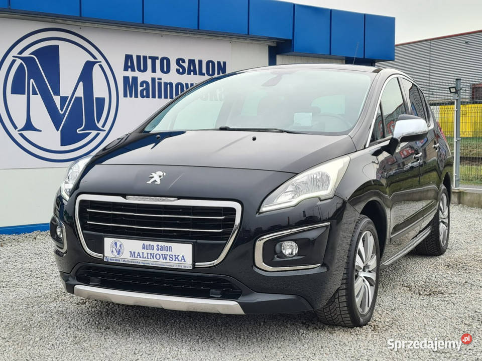 Peugeot 3008 SzklanyDach Navi Kamera HeadUp PDC tempomat Wągrowiec
