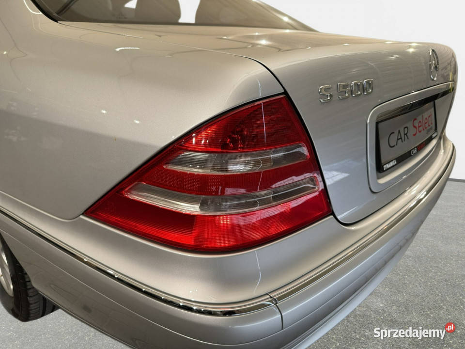 Mercedes S 500 50 V8 306 automat 2002 r przebieg Myślenice