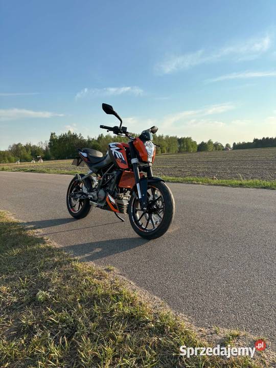 KTM duke 125 abs manualna mazowieckie Wąsewo