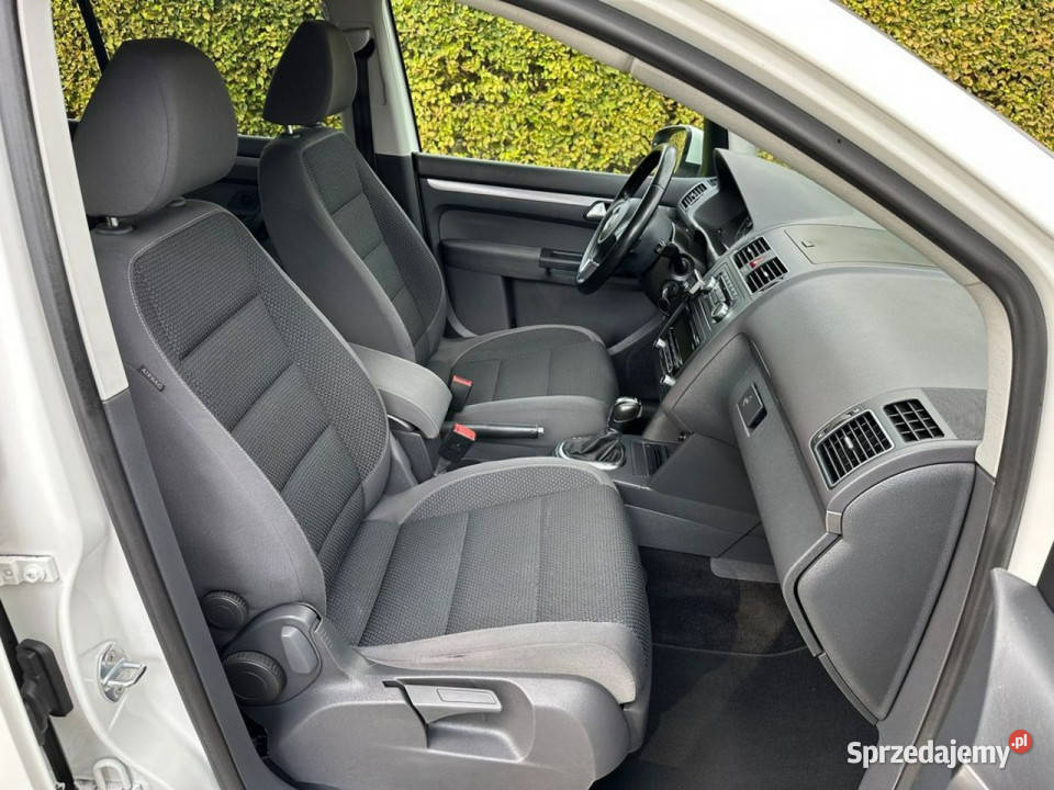 Volkswagen Touran Automat 7miejsc Oryginał biały Słomniki