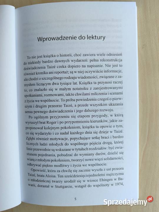 Nowe więzi solidarności Taize dzisiaj Brat Alois Katowice