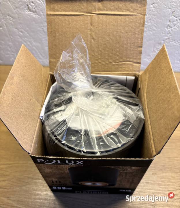 Reflektor sufitowy Polux Xeno czarnozłoty Szczecin sprzedam