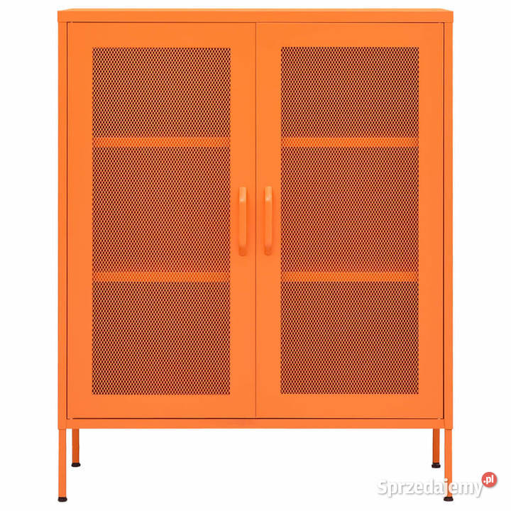 Szafka pomarańczowa 80x35x1015 stalowa WM336174 Warszawa