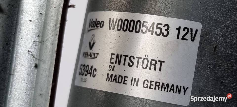 MECHANIZM WYCIERACZEK PRZÓD RENAULT MASTER III Pozostałe