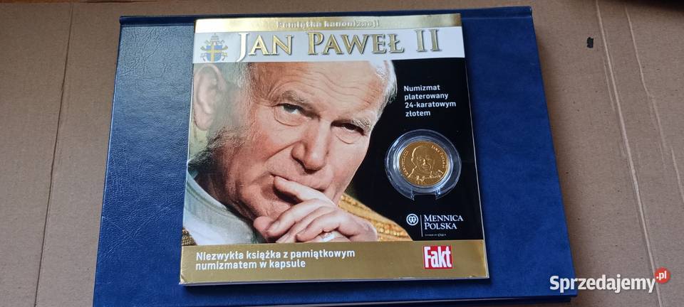 Stare monety Medal Jan Paweł II Polska 22 podkarpackie Lesko