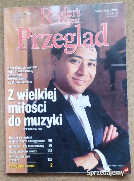 Przegląd Readers Digest 1998 Antykwariat Głogów sprzedam