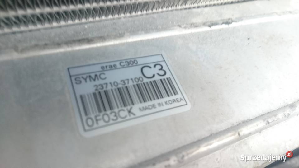 SsangYong Tivoli X150 20192022 INTERCOOLER Układ chłodzenia Bydgoszcz