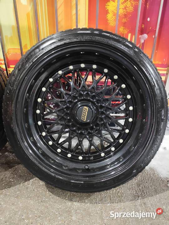 Felgi styl BBS 17 5x1125x100 z oponami mazowieckie sprzedam