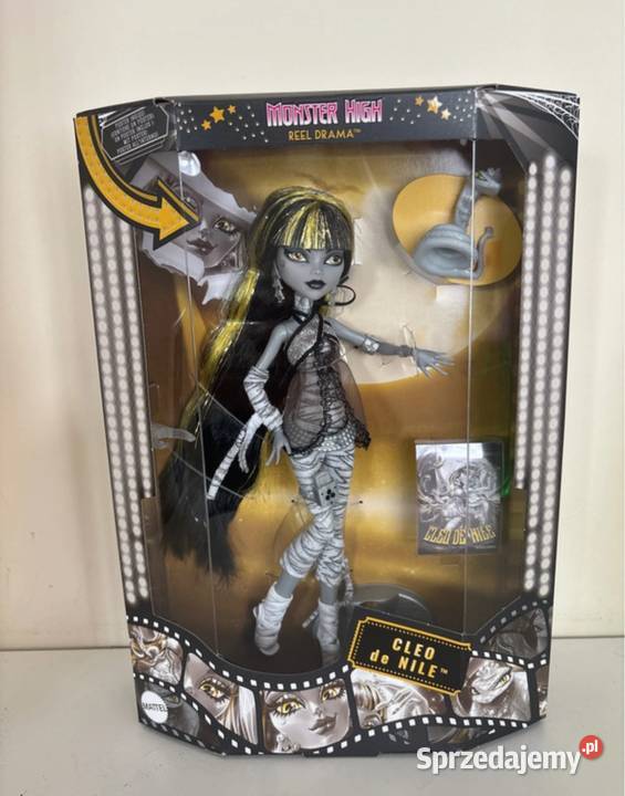 Lalka Monster High cleo reel drama 6m+ śląskie Katowice