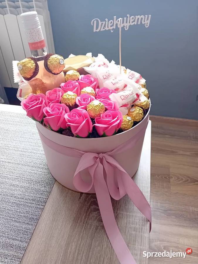 Flower box róże mydlane Nakło nad Notecią