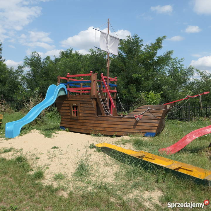 DREWNIANY STATEK PIRACKI Brudnów