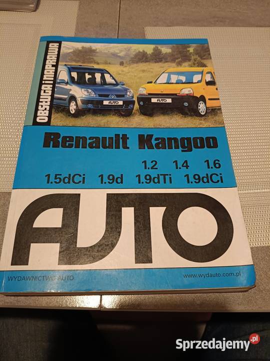 Książka Renault Kangoo sprzedam