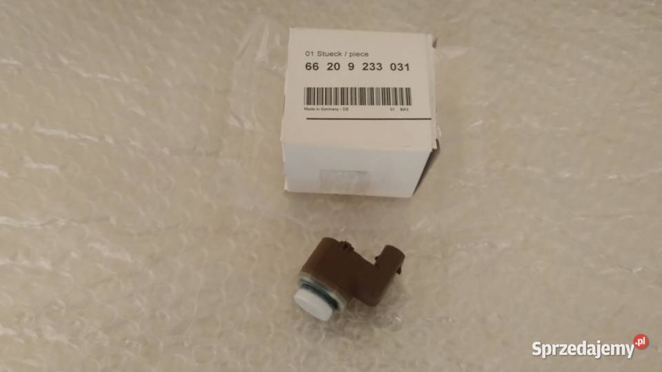 CZUJNIK PARKOWANIA PDC BMW OEM 66209233031 BIAŁY Żukowo sprzedam