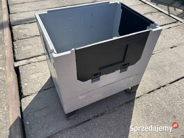 Skrzyniopaleta składana 60 x 80 big box dolnośląskie Głogówko