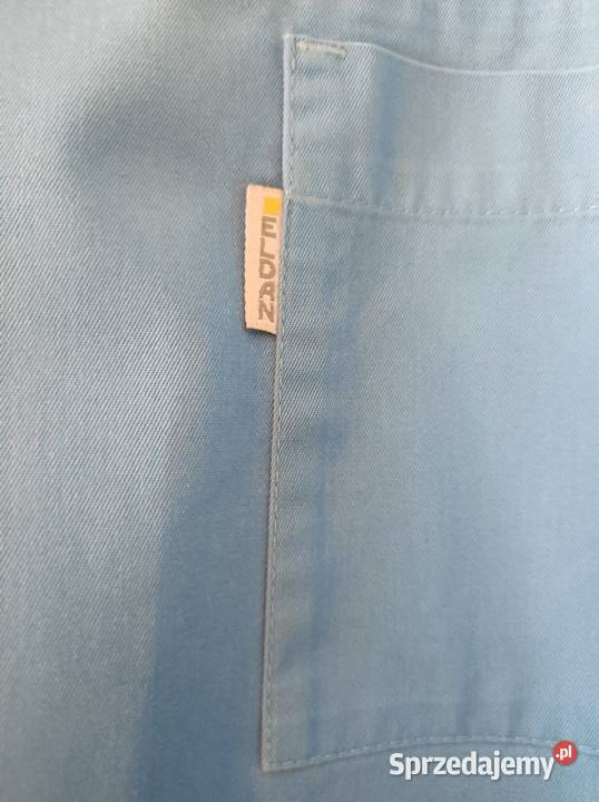 niebieska fartuch bluza medyczna stomatologoczna Kielce