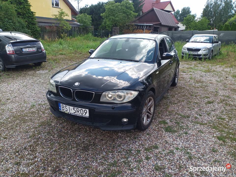 BMW ser1 2004r 20d 122 327km podlaskie Białystok