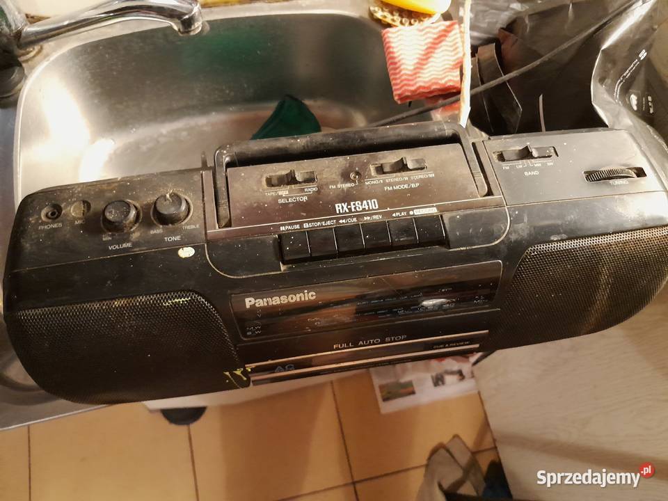 Unikat z PRL PANASONIK RXFS410 do sprzedania Radioodtwarzacze Warszawa