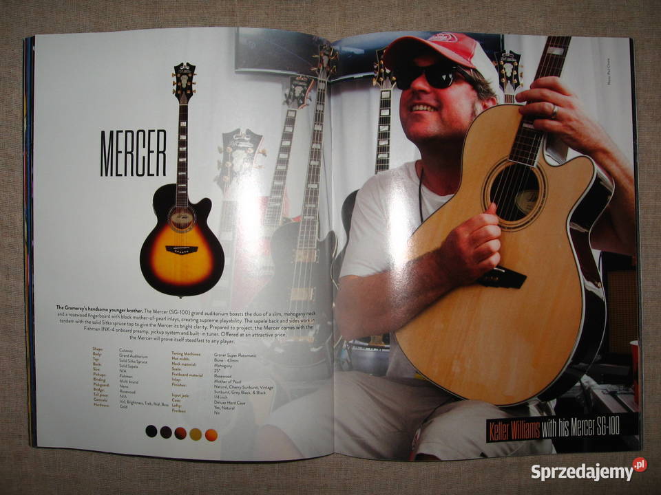 DAngelico 2016 katalog gitar sprzedam